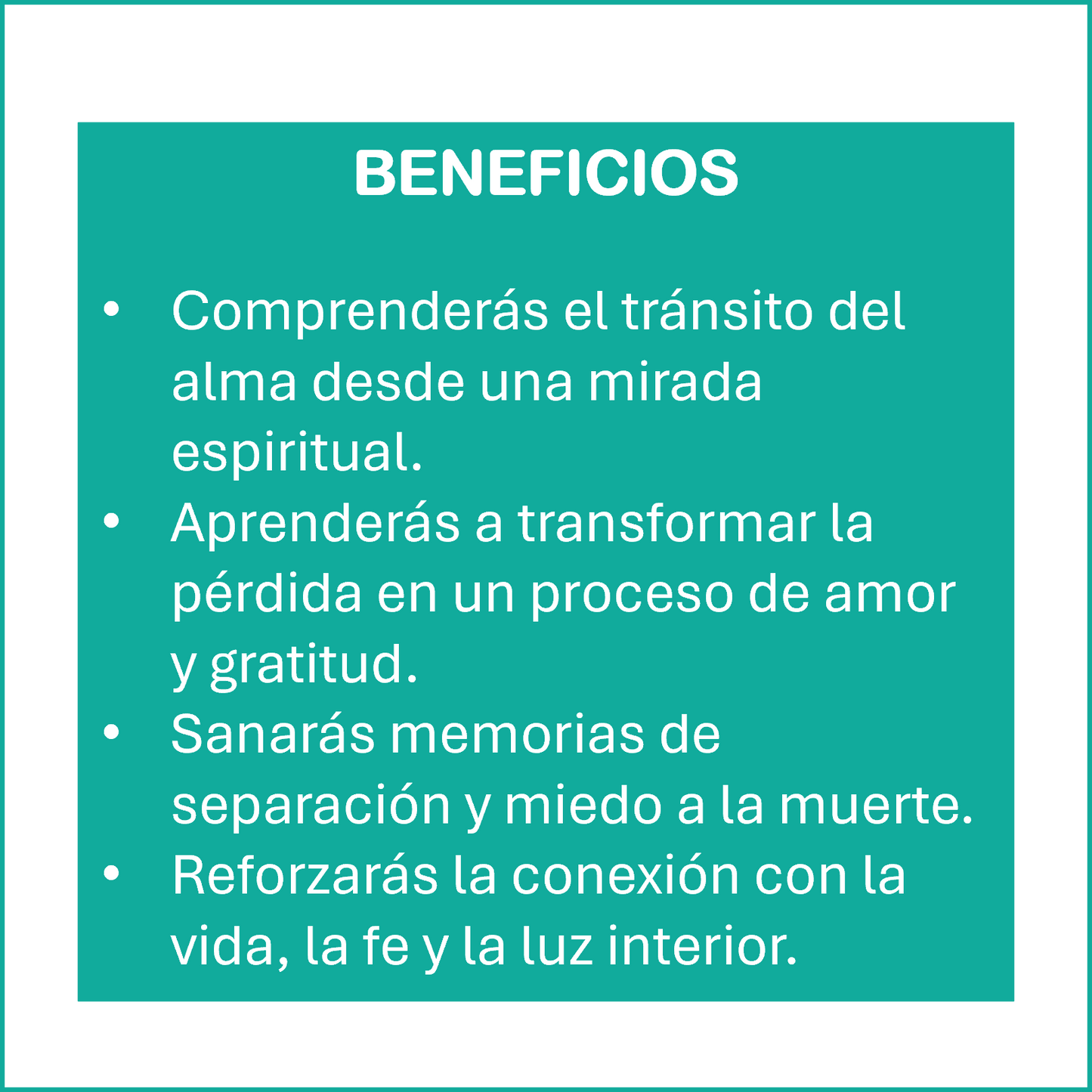 TALLER: LA VIDA DESPUÉS DE LA MUERTE