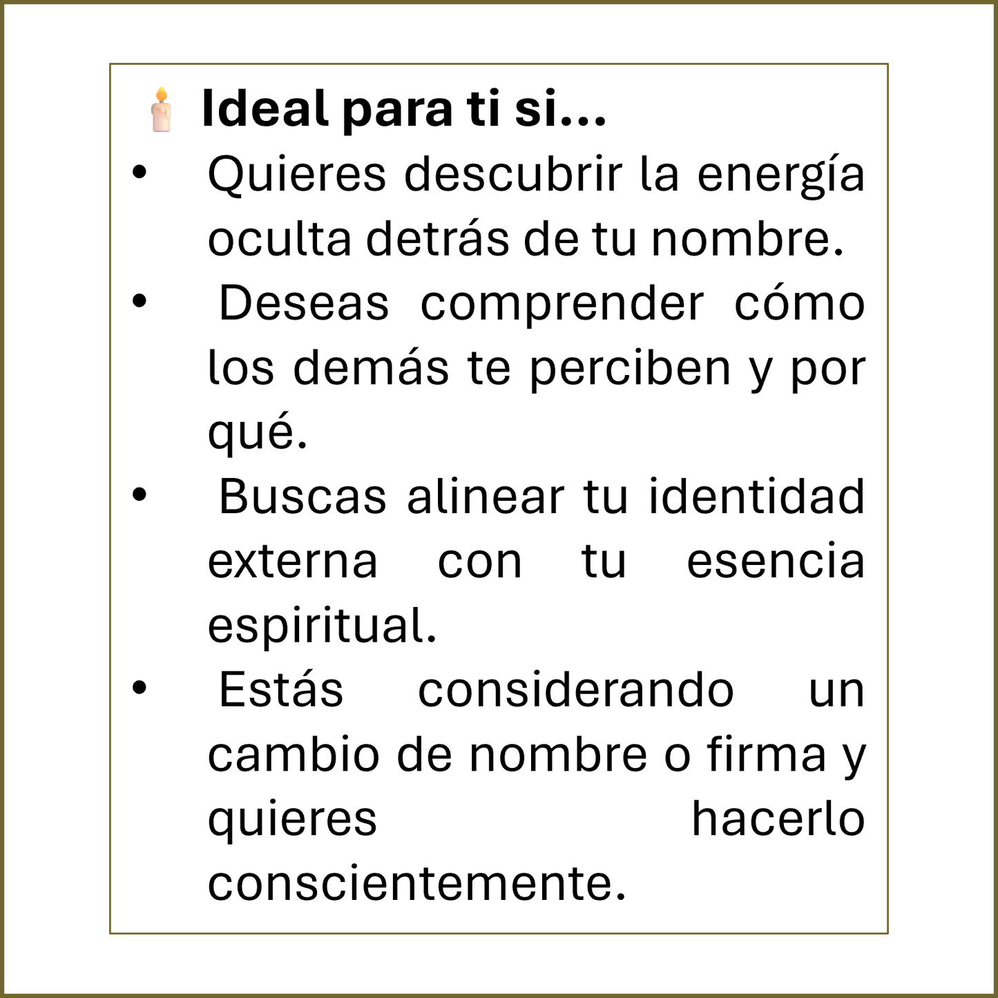 PERSONALIDAD SEGÚN TU NOMBRE
