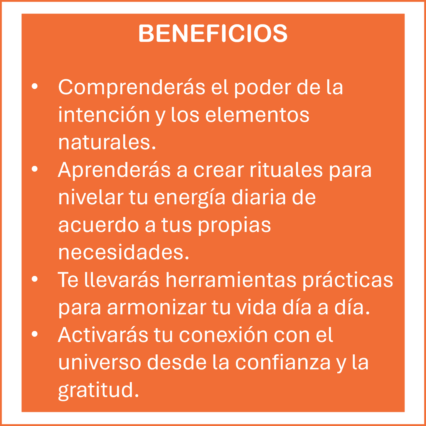 TALLER: CREA TUS PROPIOS RITUALES