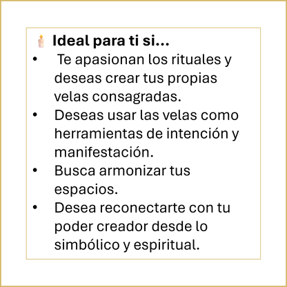 TALLER: CREA TUS VELAS