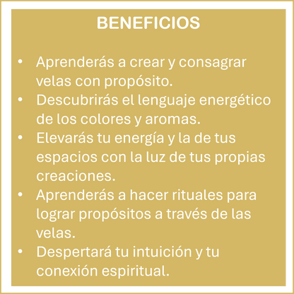 TALLER: CREA TUS VELAS