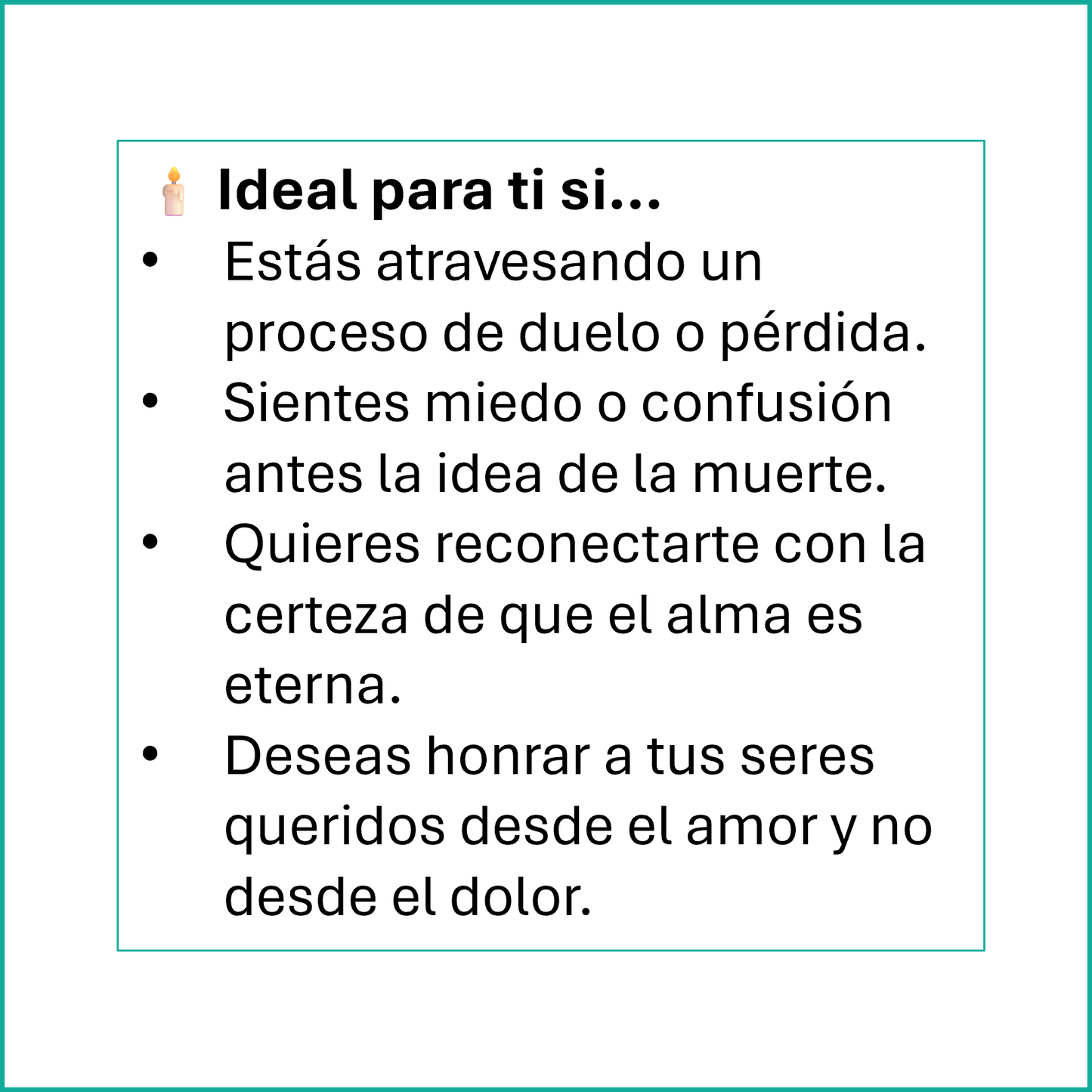 TALLER: LA VIDA DESPUÉS DE LA MUERTE