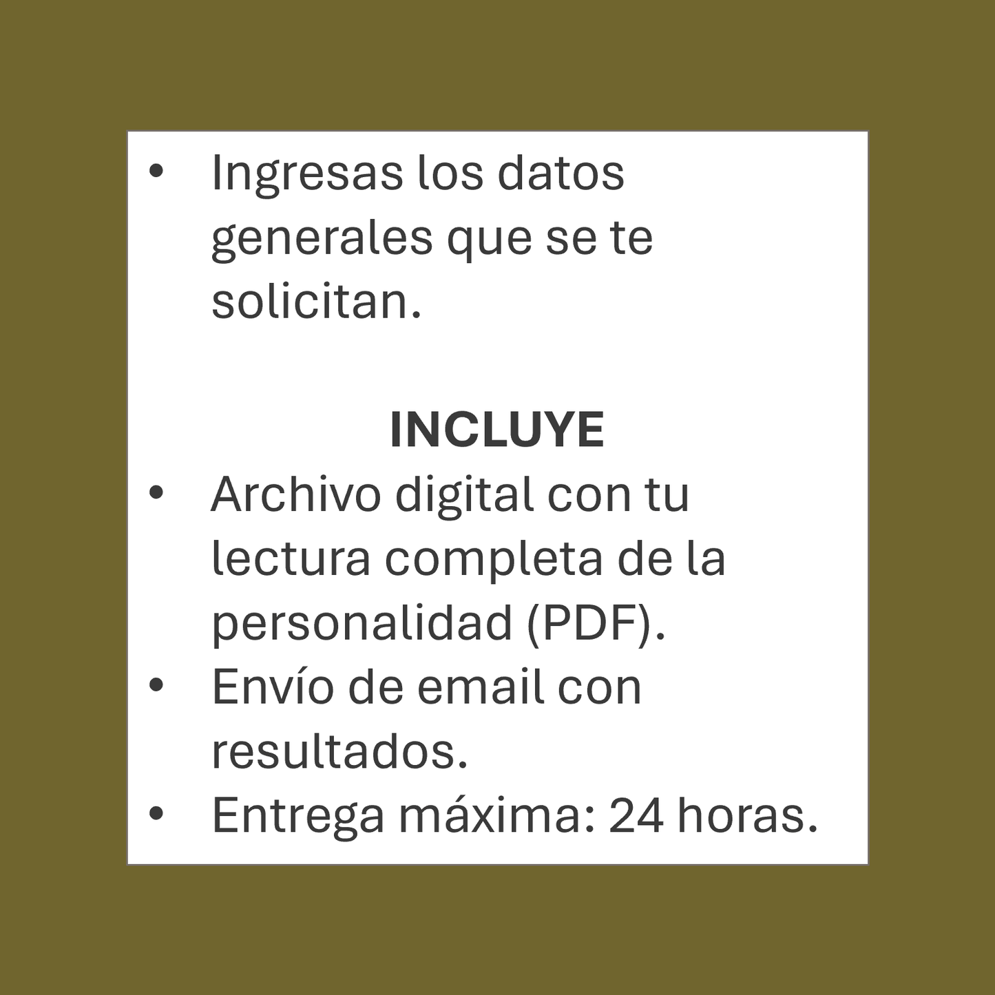 PERSONALIDAD SEGÚN TU NOMBRE